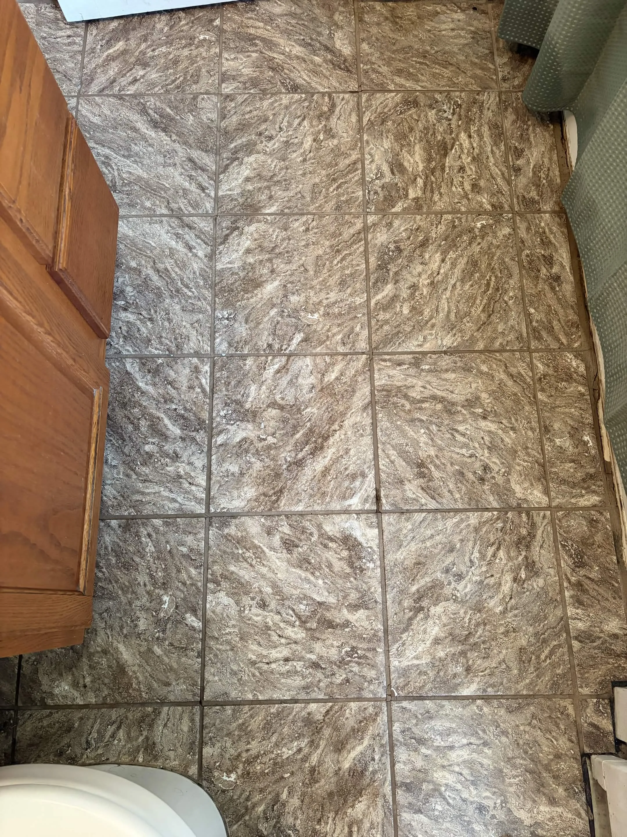 After: Tile & grout